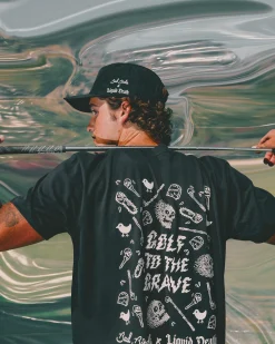Bad Birdie X Liquid Death Golf To The Grave Tee