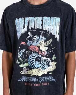 Bad Birdie X Liquid Death Reaper Tee