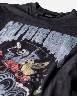 Bad Birdie X Liquid Death Reaper Tee