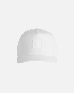 Birdie Block Hat - White