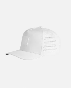 Birdie Block Hat - White