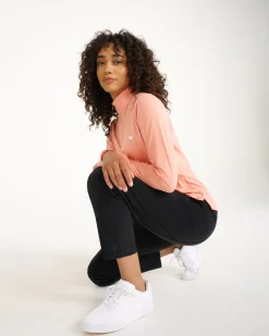 Dusty Orange Quarterzip