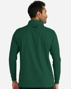 Evergreen Heather Quarterzip