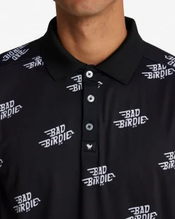 Flighted Black Ridge Polo