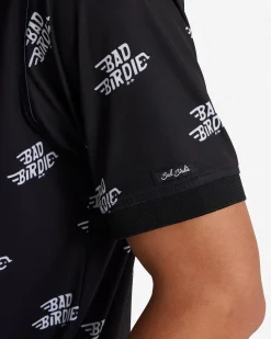 Flighted Black Ridge Polo
