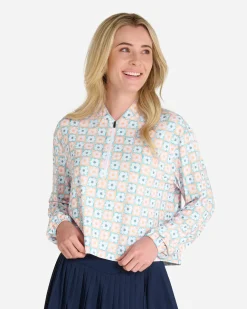 Flower Power UV Quarterzip