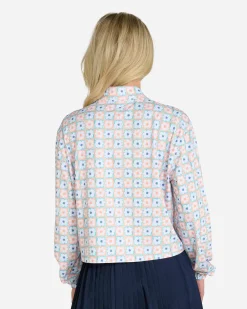Flower Power UV Quarterzip