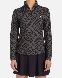 Mazed & Confused Black Quarterzip