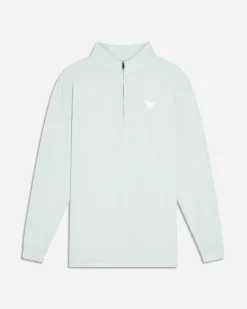Mint Quarterzip