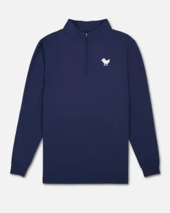 Navy Quarterzip