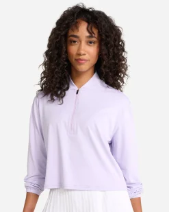 Orchid UV Quarterzip