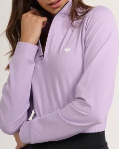 Purple Rose Quarterzip