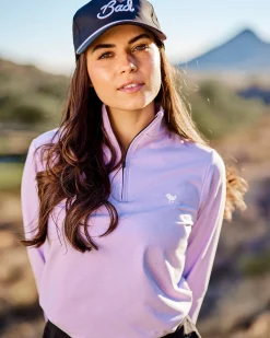 Purple Rose Quarterzip