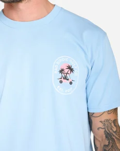 Roll 'em Tee - Sky Blue
