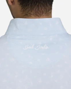 Sights & Rounds Light Blue Quarterzip