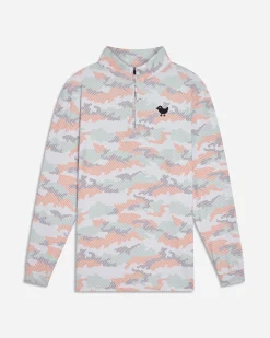 Sunset Camo Quarterzip
