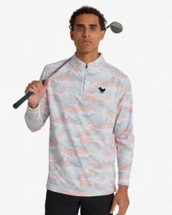 Sunset Camo Quarterzip