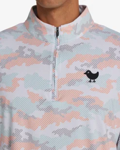 Sunset Camo Quarterzip