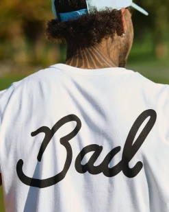 White Bad Tee